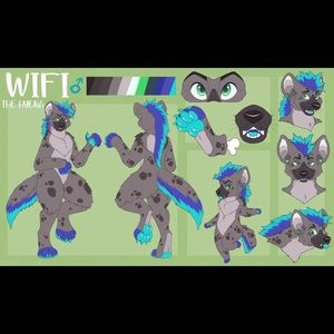 Fursona for sale comes with partial